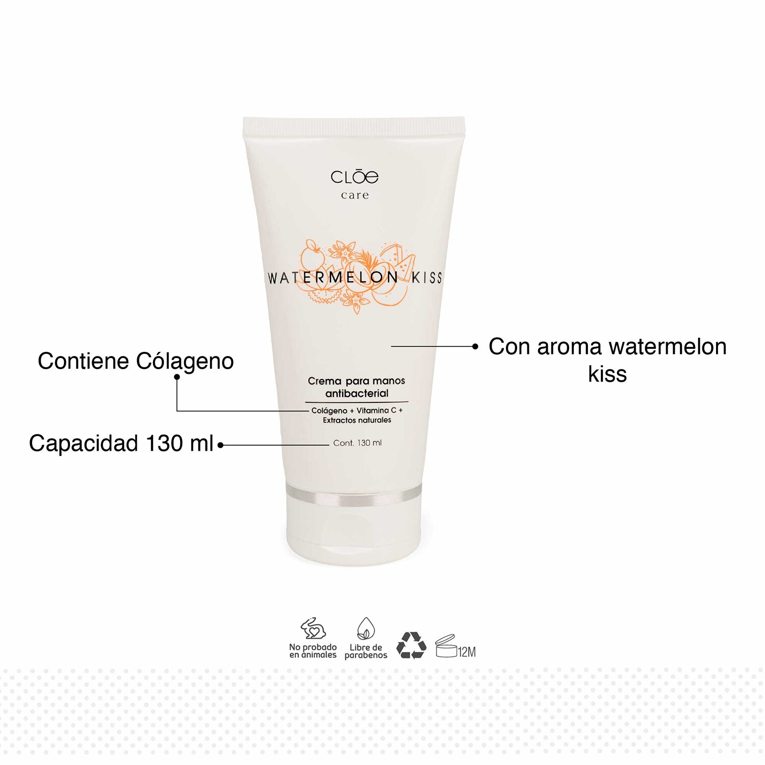 CREMA PARA MANOS HIDRATANTE CON PROTECCIÓN ANTIBACTERIAL (CREMA PARA MANOS)